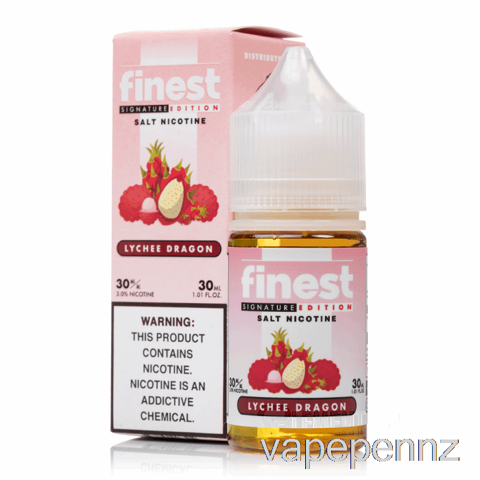 Lychee Dragon - The Finest Signature Edition Salt Nic - 30mL 50mg VAPE NZ